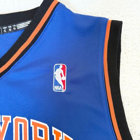 Adidas New York Knicks Amar’e Stoudemire #1 Retro Basketball Jersey - Big Kids L - Picture 5 of 12